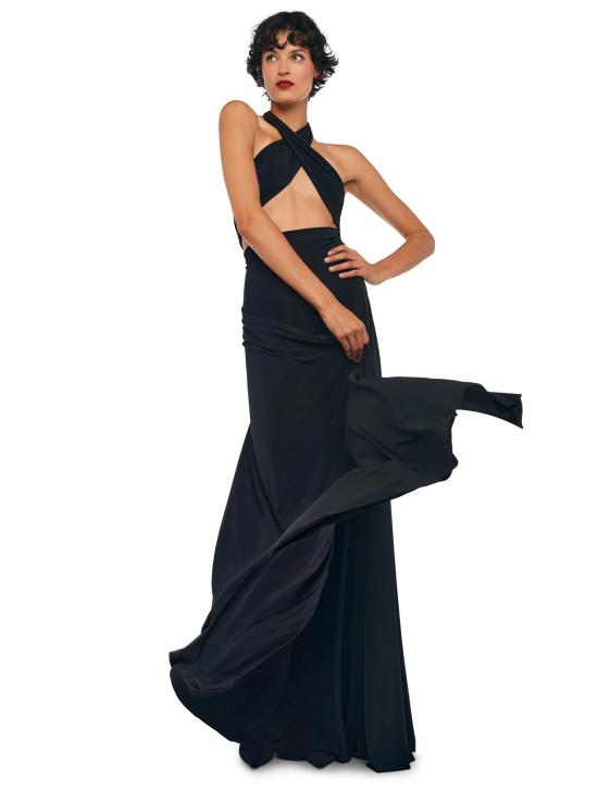 25SS 노마카말리 롱 원피스 KK1253PLO61001convertible gown - NORMA KAMALI