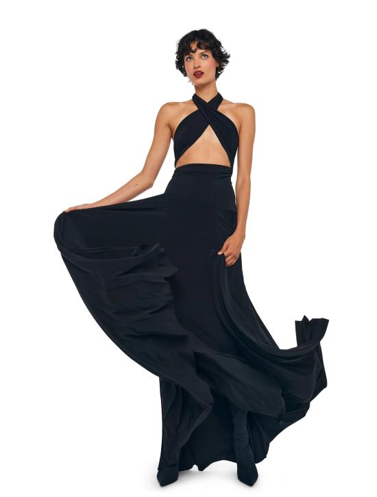 25SS 노마카말리 롱 원피스 KK1253PLO61001convertible gown - NORMA KAMALI