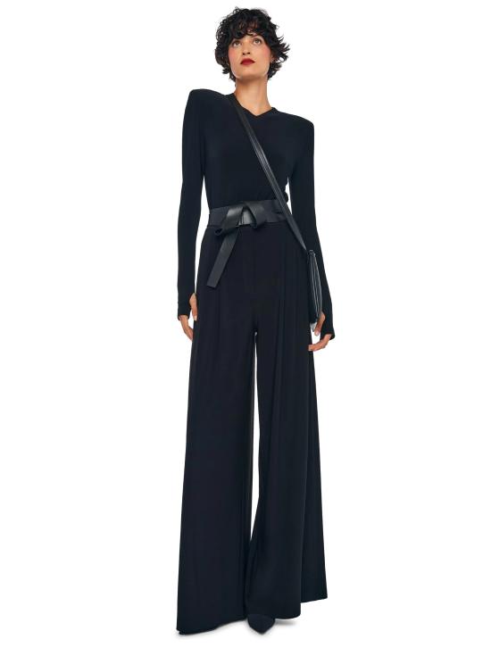 25SS 노마카말리 스트레이트 팬츠 KK1257PLO96001mens pleat pant - NORMA KAMALI