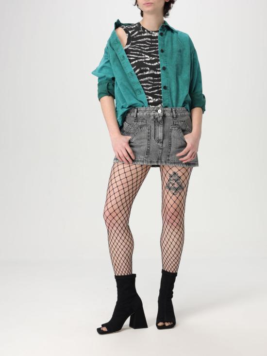 25FW 디 아티코 민소매 티셔츠 250WCN00003JJJ025PR 414 Black - THE ATTICO