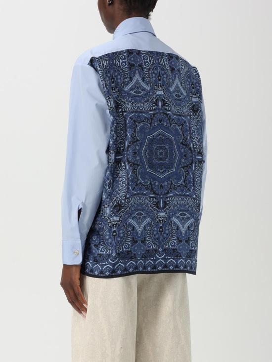 25SS 에트로 셔츠 WRIA0034AV581 X0889 Gnawed Blue - ETRO