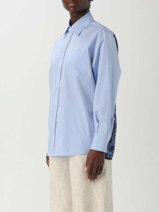 25SS 에트로 셔츠 WRIA0034AV581 X0889 Gnawed Blue - ETRO