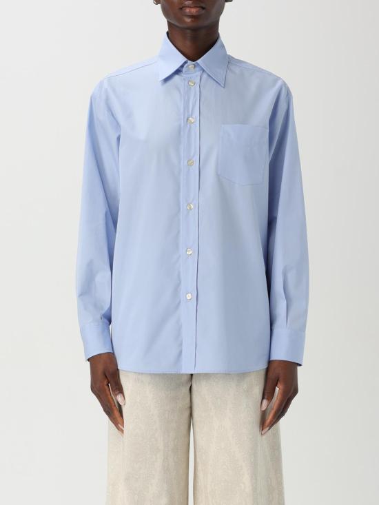 25SS 에트로 셔츠 WRIA0034AV581 X0889 Gnawed Blue