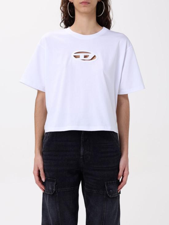 25FW 디젤 반팔 티셔츠 A150960NIAX 100 White