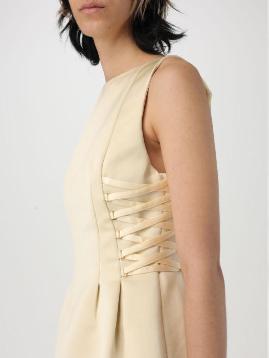 25FW 엘리자베타프랜치 숏 원피스 AB772 DC7 Yellow - ELISABETTA FRANCHI