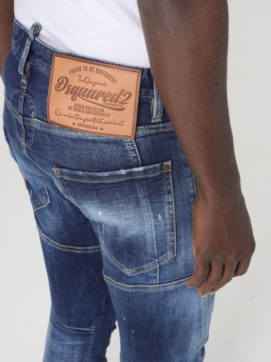 25SS 디스퀘어드2 타이디 바이커 스키니 진 S74LB1653S30664 470 Blue - DSQUARED2