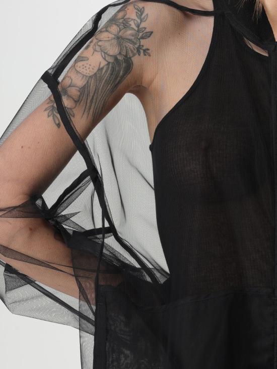 25FW 릭 오웬스 자켓 RP01E7737TU 09 Black - RICK OWENS