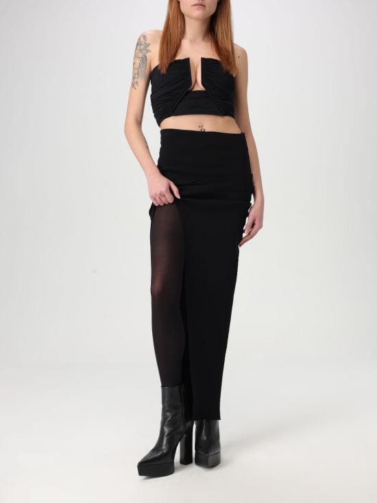 25SS 릭 오웬스 스커트 RP01E7696KST 09 Black - RICK OWENS