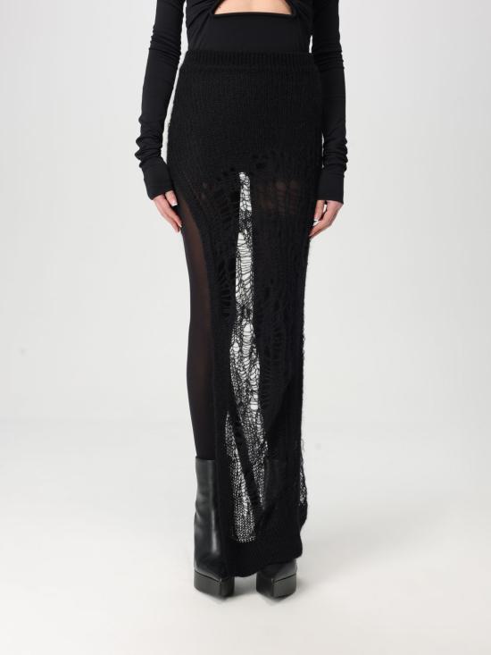 25FW 릭 오웬스 스커트 RP01E7605KNETMH 09 Black