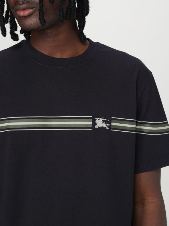 25SS 버버리 반팔 티셔츠 8104907 Blue - BURBERRY