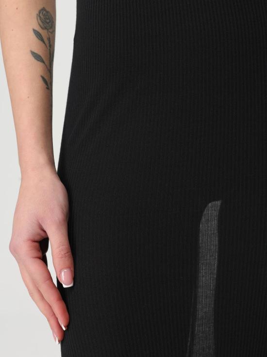 25FW 릭 오웬스 롱 원피스 RP01E7549RC 09 Black - RICK OWENS