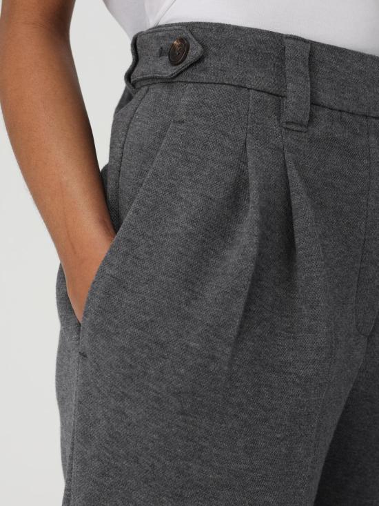 25SS 브루넬로 쿠치넬리 팬츠 MG927P8764 C080 Grey - BRUNELLO CUCINELLI