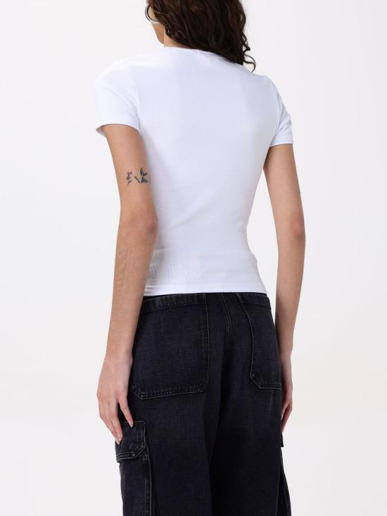 25FW 디젤 반팔 티셔츠 A149610EJAI 100 White - DIESEL