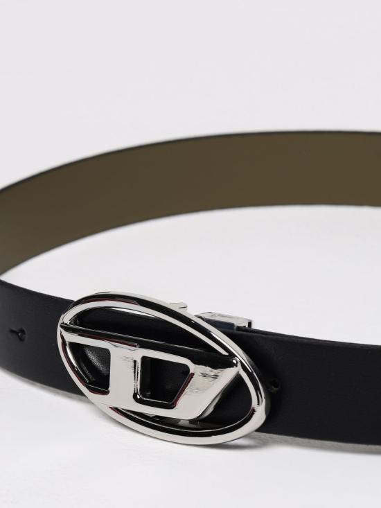 25FW 디젤 레귤러 벨트 X09874P1245 HA620 Black - DIESEL