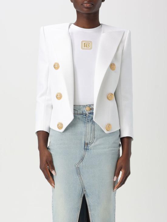 25FW 발망 자켓 EF1SC225VF21 0FB White