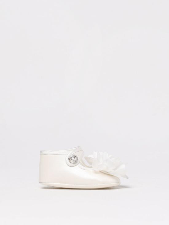 25SS [키즈] 모나리자 레이스업 슈즈 73E0095783 0001 Yellow Cream