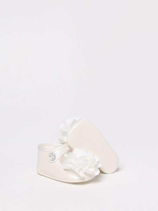 25SS [키즈] 모나리자 레이스업 슈즈 73E0095783 0001 Yellow Cream - MONNALISA