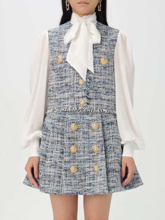 25FW 발망 블라우스 EF1SD211MG25 SOF Multicolor