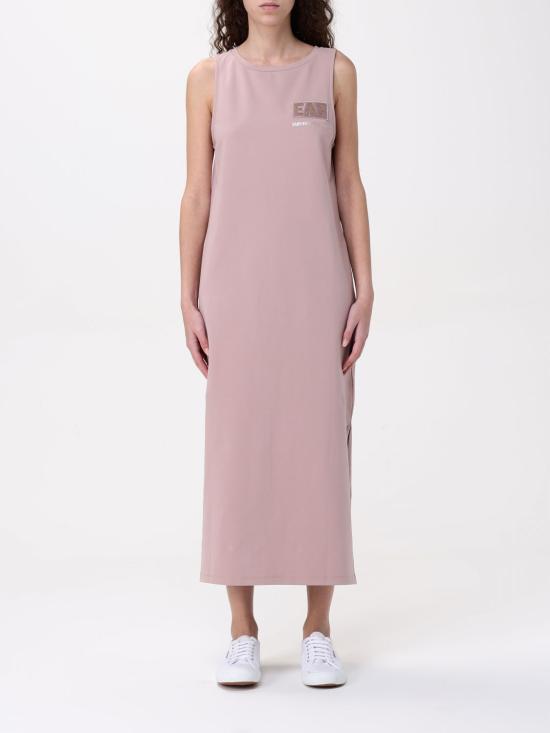 25SS 엠포리오 아르마니 롱 원피스 7W000180AF12484 U4079 Blush Pink