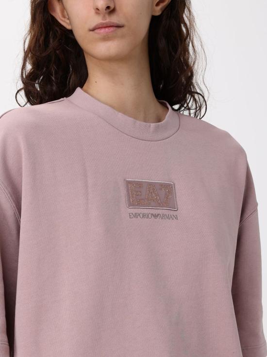 25SS 엠포리오 아르마니 반팔 티셔츠 7W000177AF12473 U4079 Blush Pink - EMPORIO ARMANI