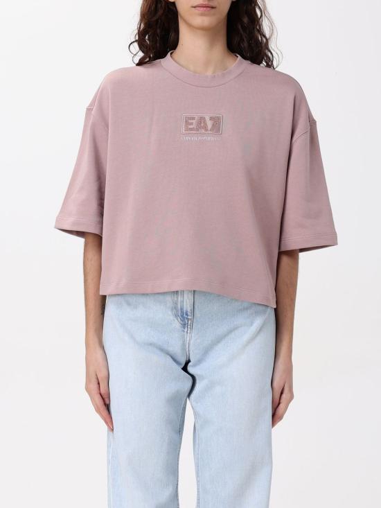 25SS 엠포리오 아르마니 반팔 티셔츠 7W000177AF12473 U4079 Blush Pink