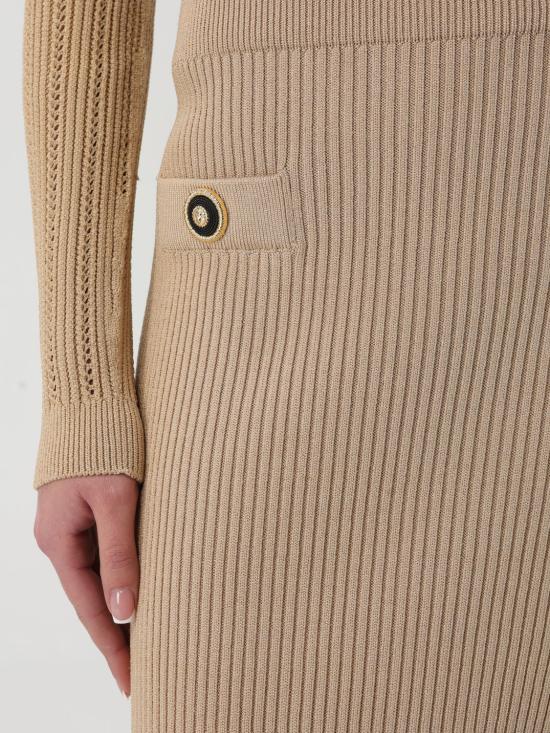 25SS 발망 스커트 EF1LD022KI10 0DC Beige - BALMAIN