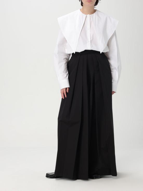 25FW 파비아나 필리피 팔라초 팬츠 PAD265F381D614 825 Black - FABIANA FILIPPI