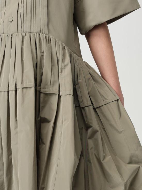 25SS 질샌더 롱 원피스 J02CT0493J70005 317 Green - JIL SANDER