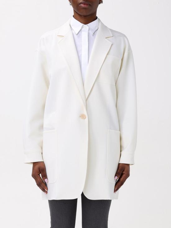 25FW 막스마라 자켓 2511041051600 001 Yellow Cream