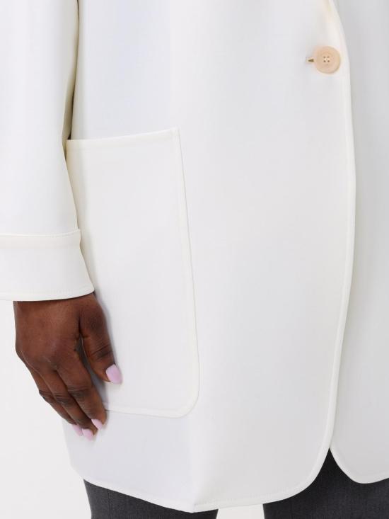 25FW 막스마라 자켓 2511041051600 001 Yellow Cream - MAX MARA