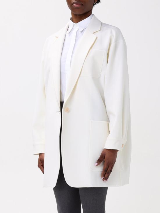 25FW 막스마라 자켓 2511041051600 001 Yellow Cream - MAX MARA