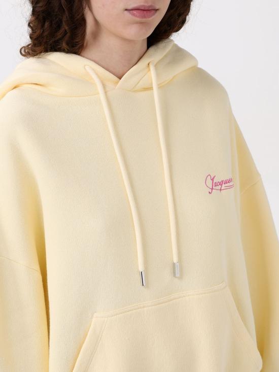 25SS 자크뮈스 스웨터 251JS2172465 1IW Yellow - JACQUEMUS