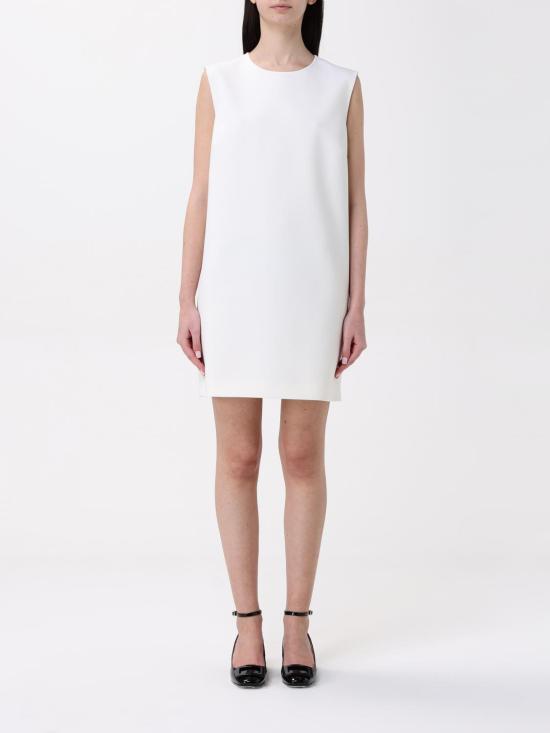 25FW 막스마라 롱 원피스 2511221081600 001 Yellow Cream