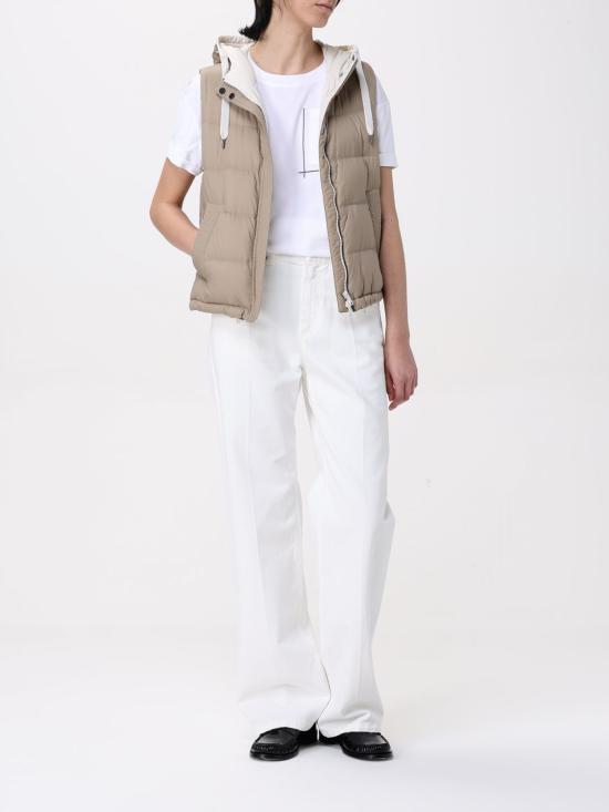 25SS 브루넬로 쿠치넬리 베스트 MR4052645 C2964 Beige - BRUNELLO CUCINELLI