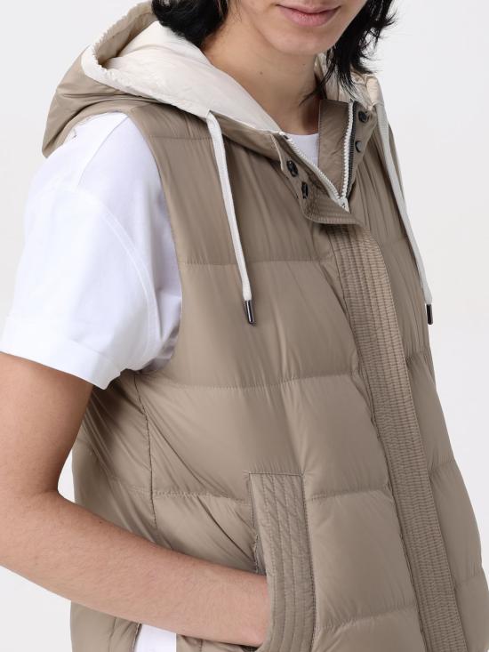 25SS 브루넬로 쿠치넬리 베스트 MR4052645 C2964 Beige - BRUNELLO CUCINELLI