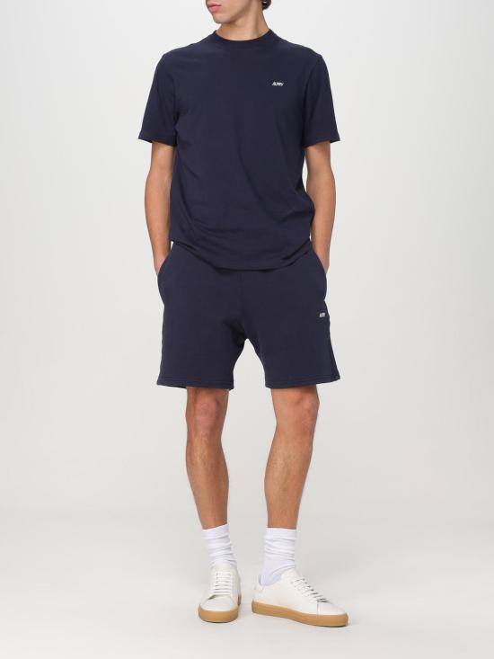 25FW 오트리 반팔 티셔츠 TSPMA7CB Blue - AUTRY