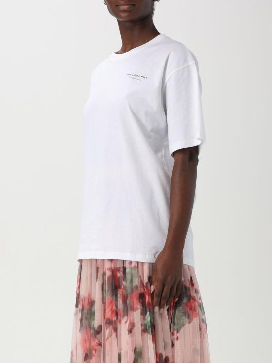 25FW 필로소피 반팔 티셔츠 07040744 2001 White - PHILOSOPHY