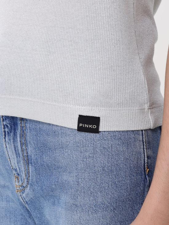 25FW 핑코 민소매 티셔츠 104649A2CQ I17 Grey - PINKO