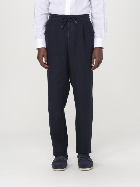 25SS 브루넬로 쿠치넬리 팬츠 M243DE1710 C2517 Blue