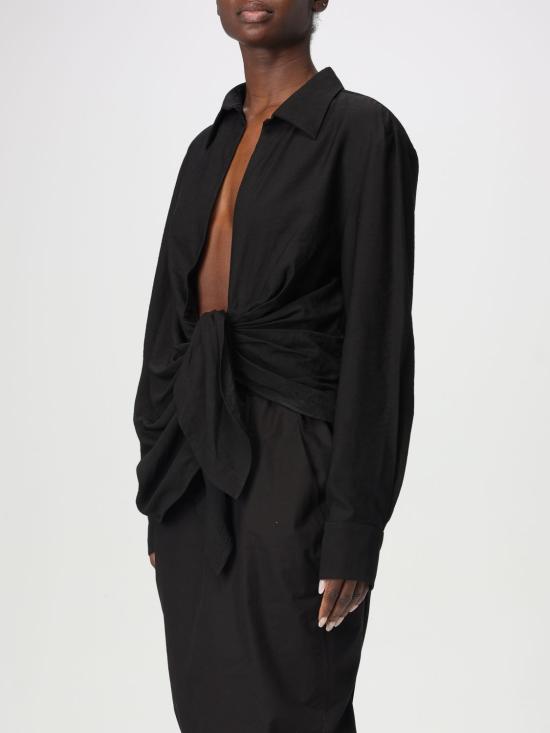 25FW 자크뮈스 블라우스 213SH0021020 990 Black - JACQUEMUS