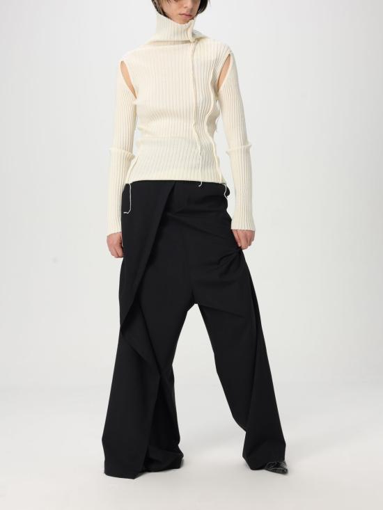 25SS MM6 메종마르지엘라 스웨터 S52HA0294M13087 101 White - MM6 MAISON MARGIELA