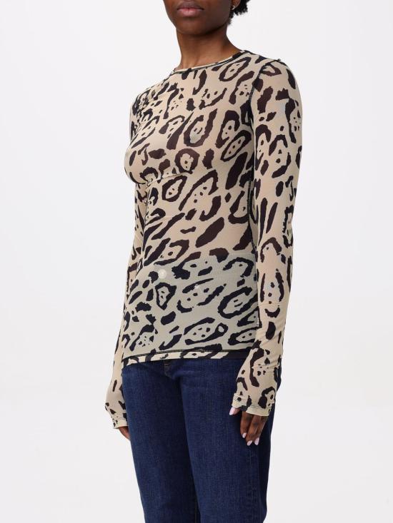 25FW 스포트막스 긴팔 티셔츠 2512941011600 003 Camel - SPORTMAX