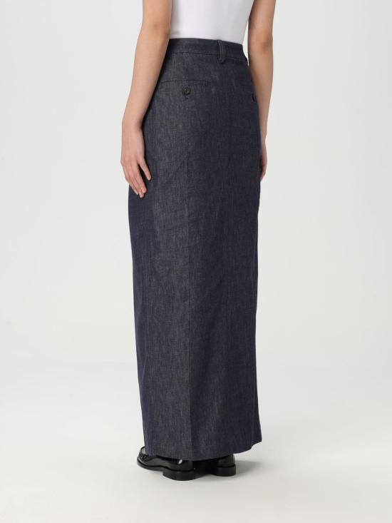 25SS 브루넬로 쿠치넬리 스커트 MA782G3818 C001 Blue - BRUNELLO CUCINELLI