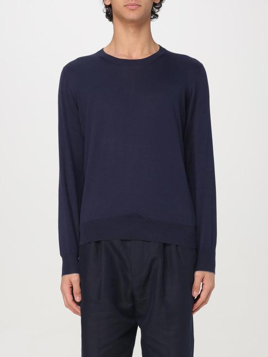 25SS 브루넬로 쿠치넬리 스웨터 M2900100 CW425 Blue