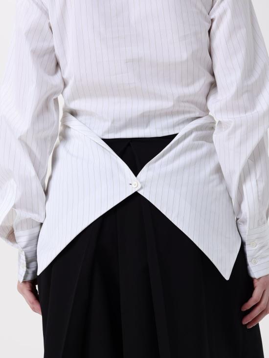 25FW 파비아나 필리피 셔츠 CAD265F346D825 VR2 White - FABIANA FILIPPI