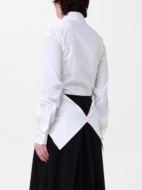 25FW 파비아나 필리피 셔츠 CAD265F346D825 VR2 White - FABIANA FILIPPI