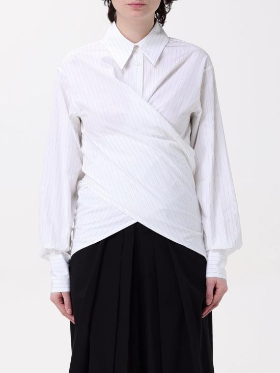 25FW 파비아나 필리피 셔츠 CAD265F346D825 VR2 White