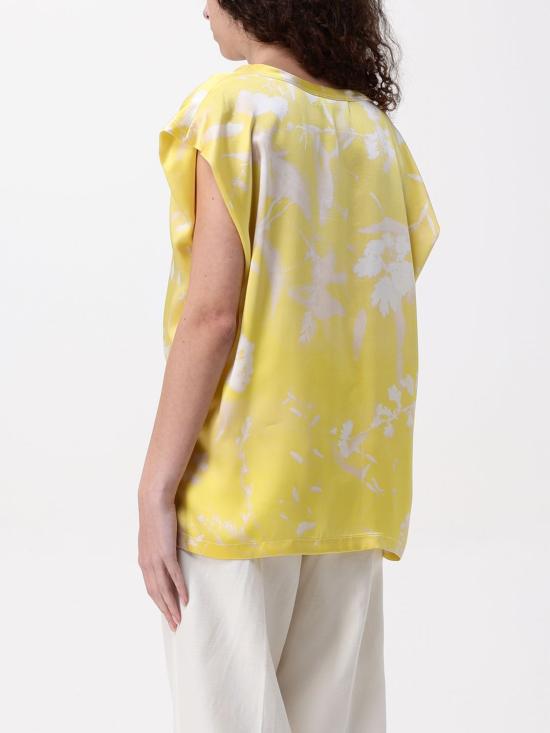 25SS 파비아나 필리피 탑 TPD265F465D827 780 Yellow - FABIANA FILIPPI