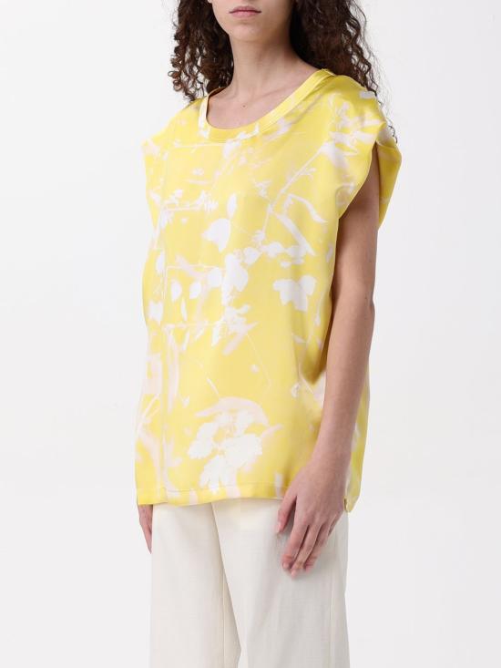 25SS 파비아나 필리피 탑 TPD265F465D827 780 Yellow - FABIANA FILIPPI