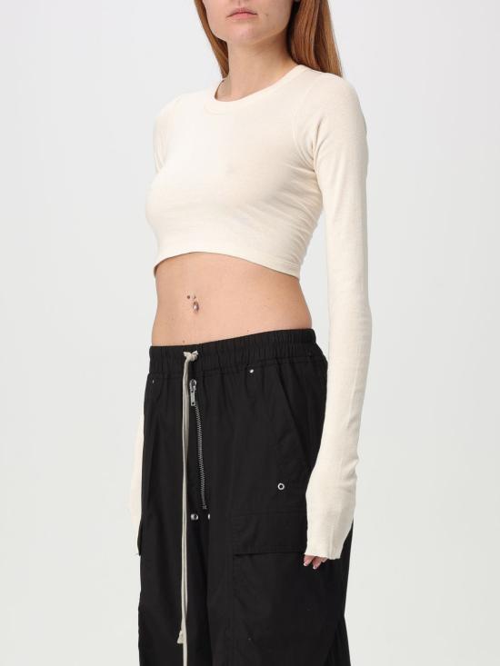 25SS 릭 오웬스 반팔 티셔츠 RP01E7220JNC 21 Beige - RICK OWENS